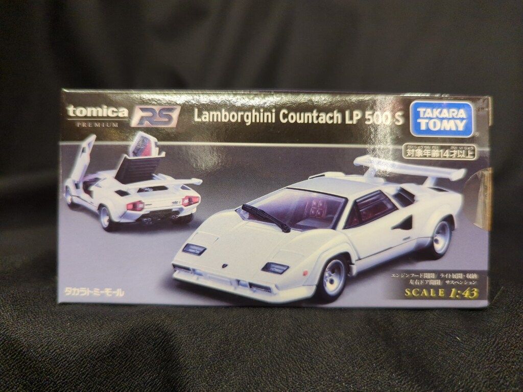 タカラトミー 1 43 トミカ RS タカラトミーモール Lamborghini Countach LP 500 S White ST 19