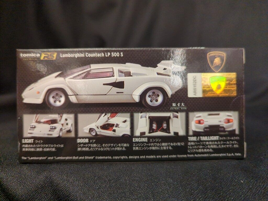 タカラトミー 1 43 トミカ RS タカラトミーモール Lamborghini Countach LP 500 S White ST 19