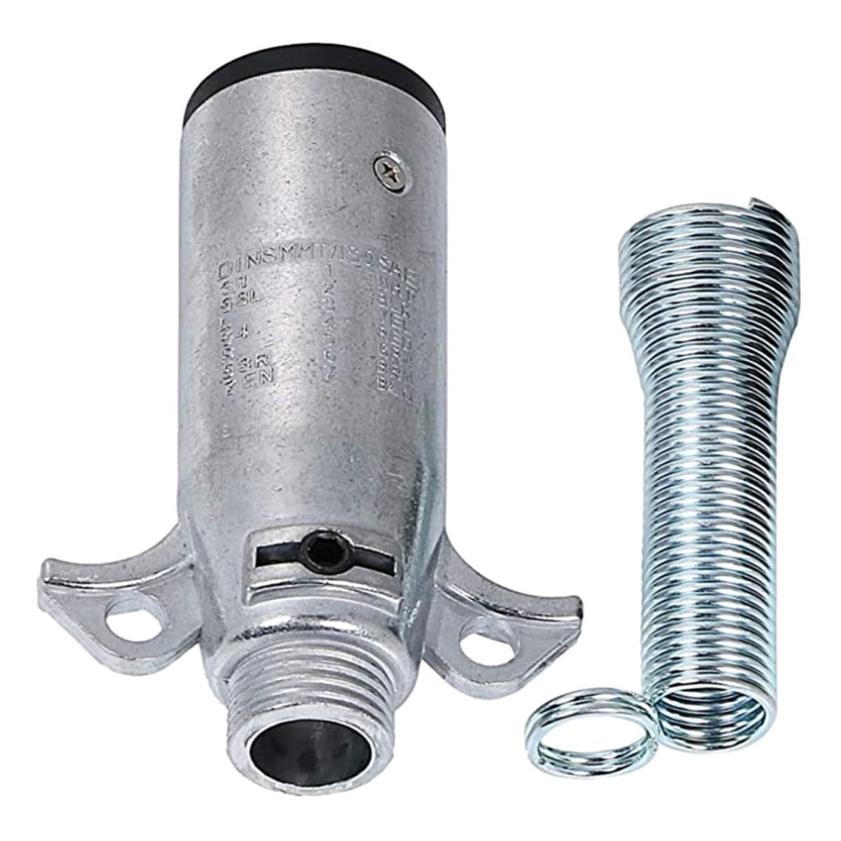 【特価商品】ENN LLC 牽引 配線 7極 コネクター 7ピン 電極配線 接合 カプラー ヒチ 車両側 トレーラー側 プラグ ソケット セット プラグ のみ (プラグ のみ)