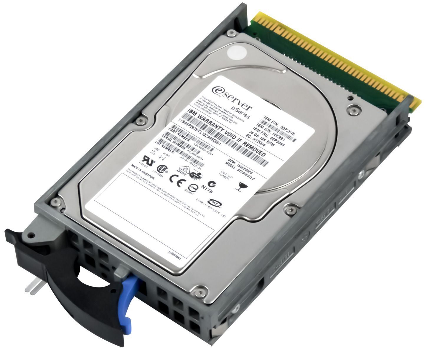3年保証】Hard Drive IBM 00P3068 00P2676 36GB 10000RPM 8MB SCSI