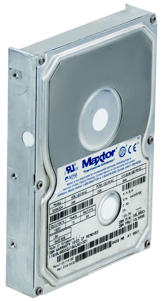 最新作，限定セール 【3年保証】Hard Drive Maxtor 90843D4 8.4GB 5400RPM ATA IDE PATA 3.5 Inch 内蔵型ハードディスクドライブ