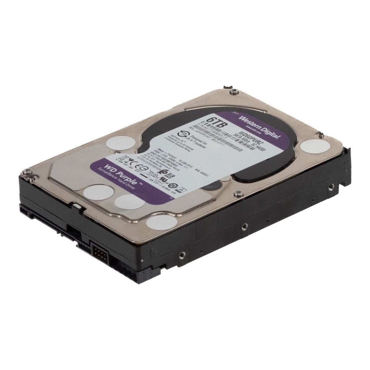 3年保証】WD Purple WD60PURZ SC HA500 6TB 5.4K 64MB SATA III 3.5 