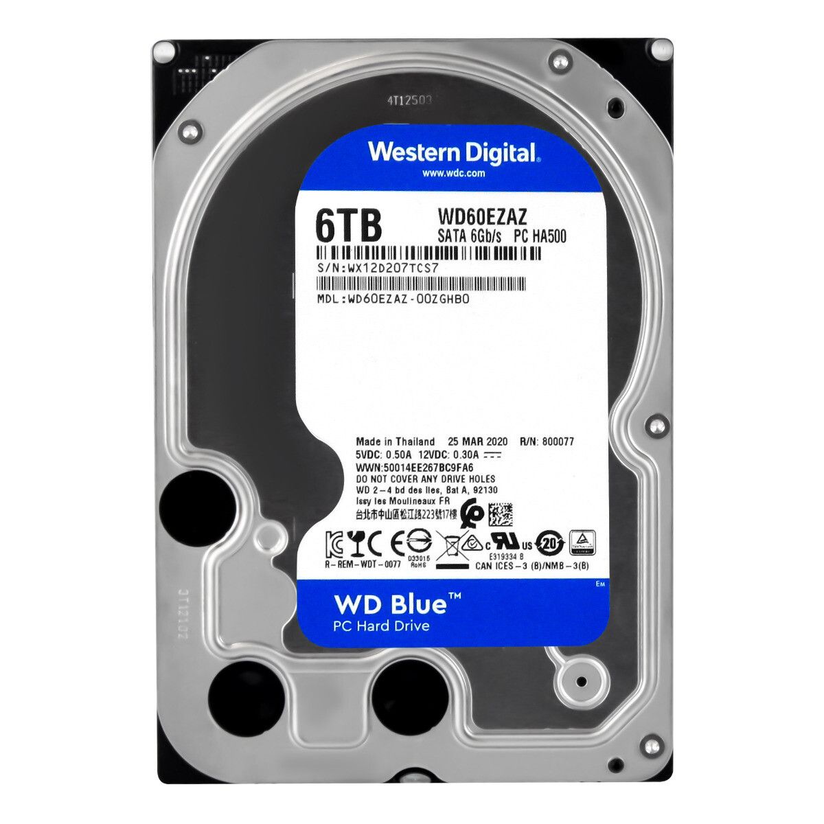 [4台]WD Blue 6TB ハードディスクドライブ 動作中古品 静音・低発 WD Blue 6TB 2個 ハードディスクドライブ動作中古品 静音・低発 - メルカリ