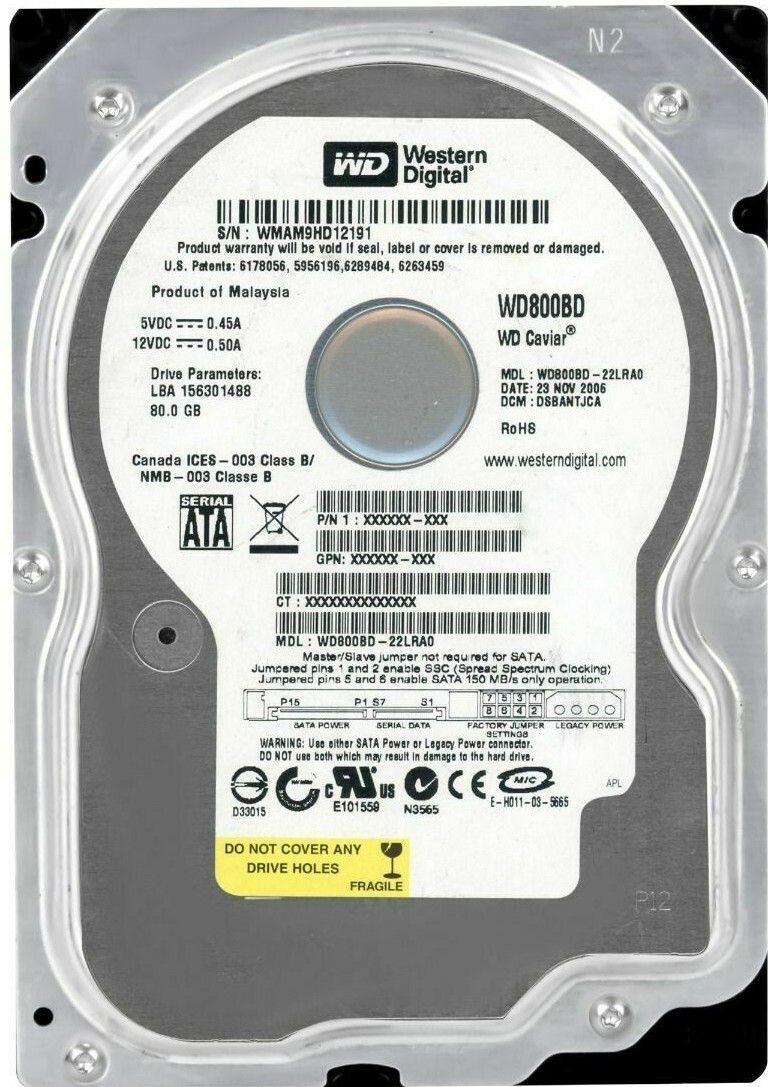 3年保証】Hard Drive Dell 0XX518 XX518 146GB 15000RPM ST3146356SS