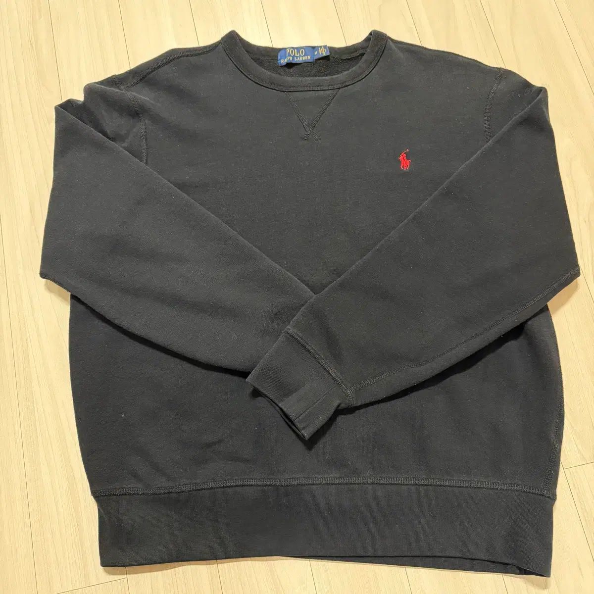 ポロラルフローレン スウェット ブラック トレーナー スウェット トップス メンズ