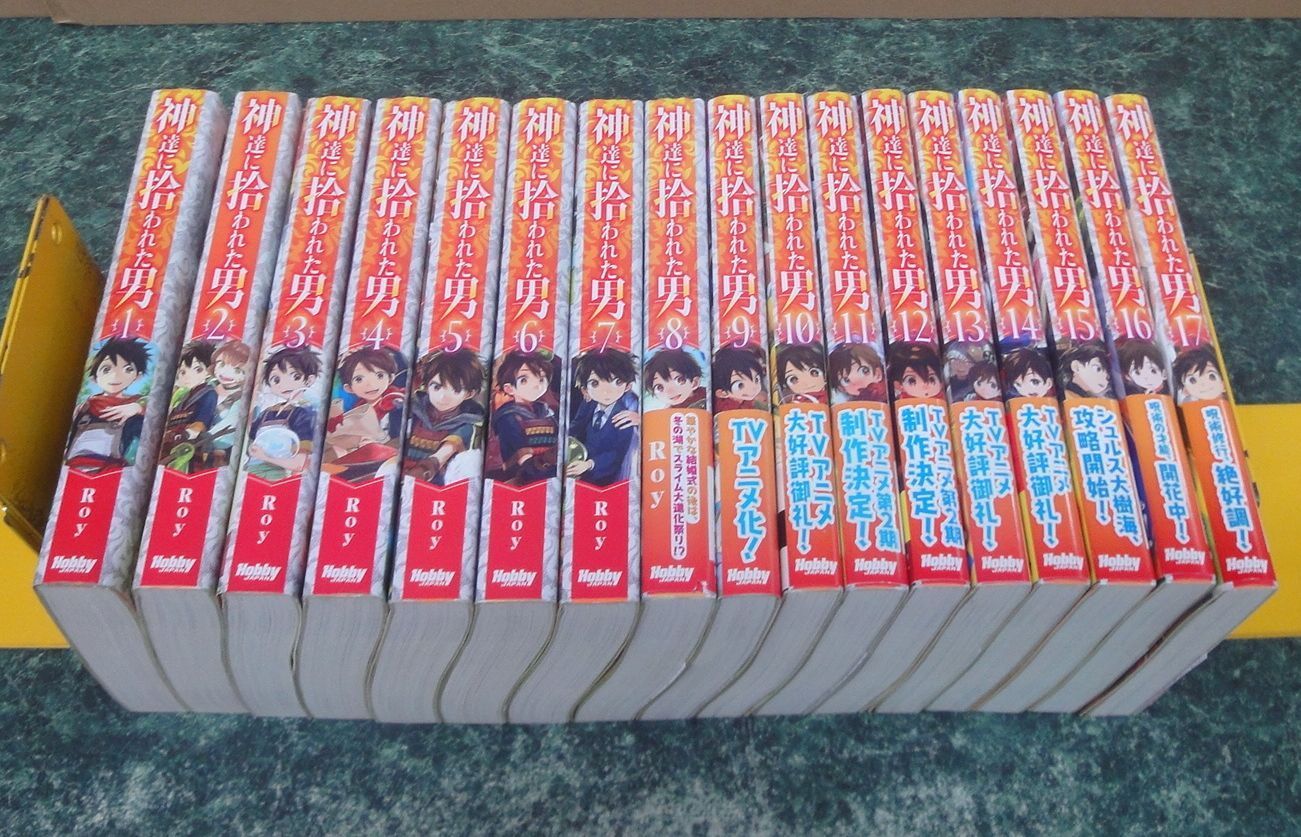 ライトノベル その他 神達に拾われた男 1-17巻セット