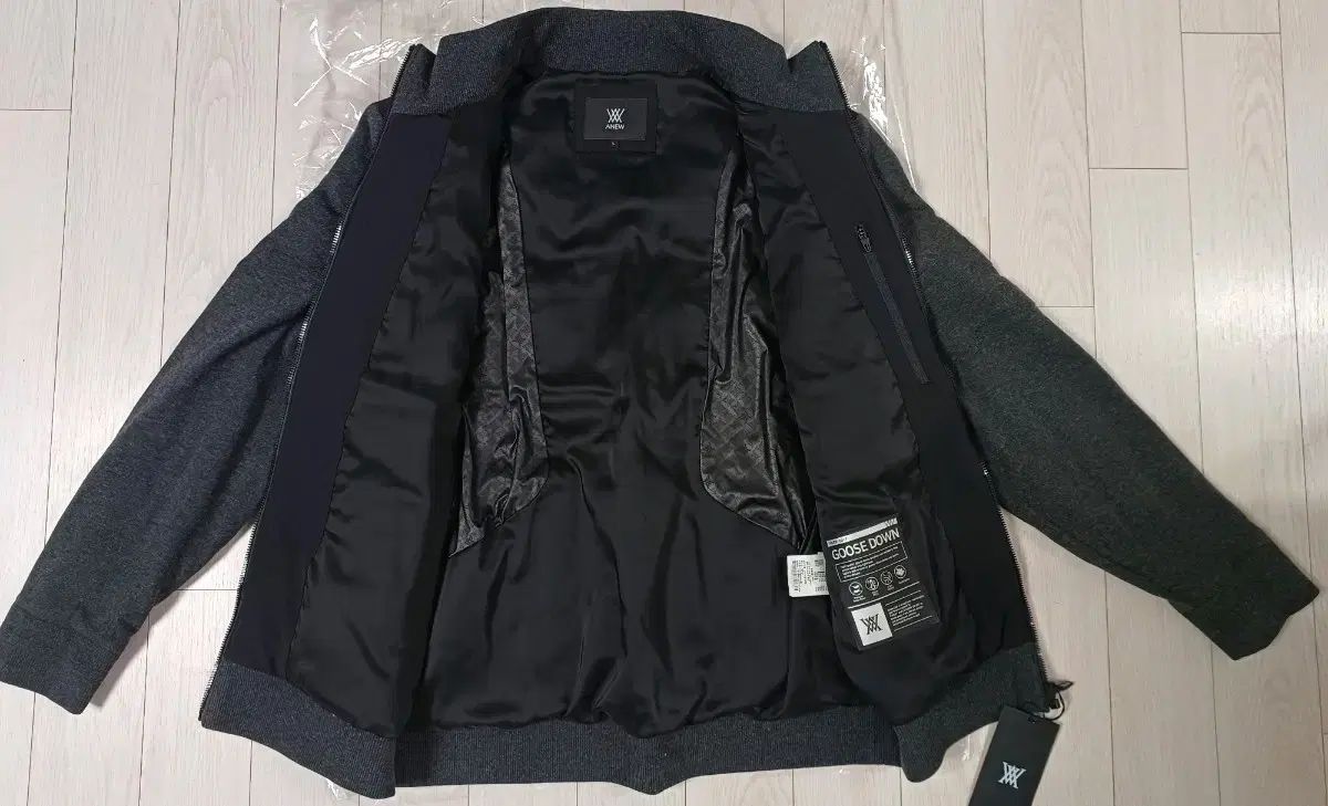 ANEW GOLF(アニューゴルフ) グースダウン ダウン ジップアップ L 新品