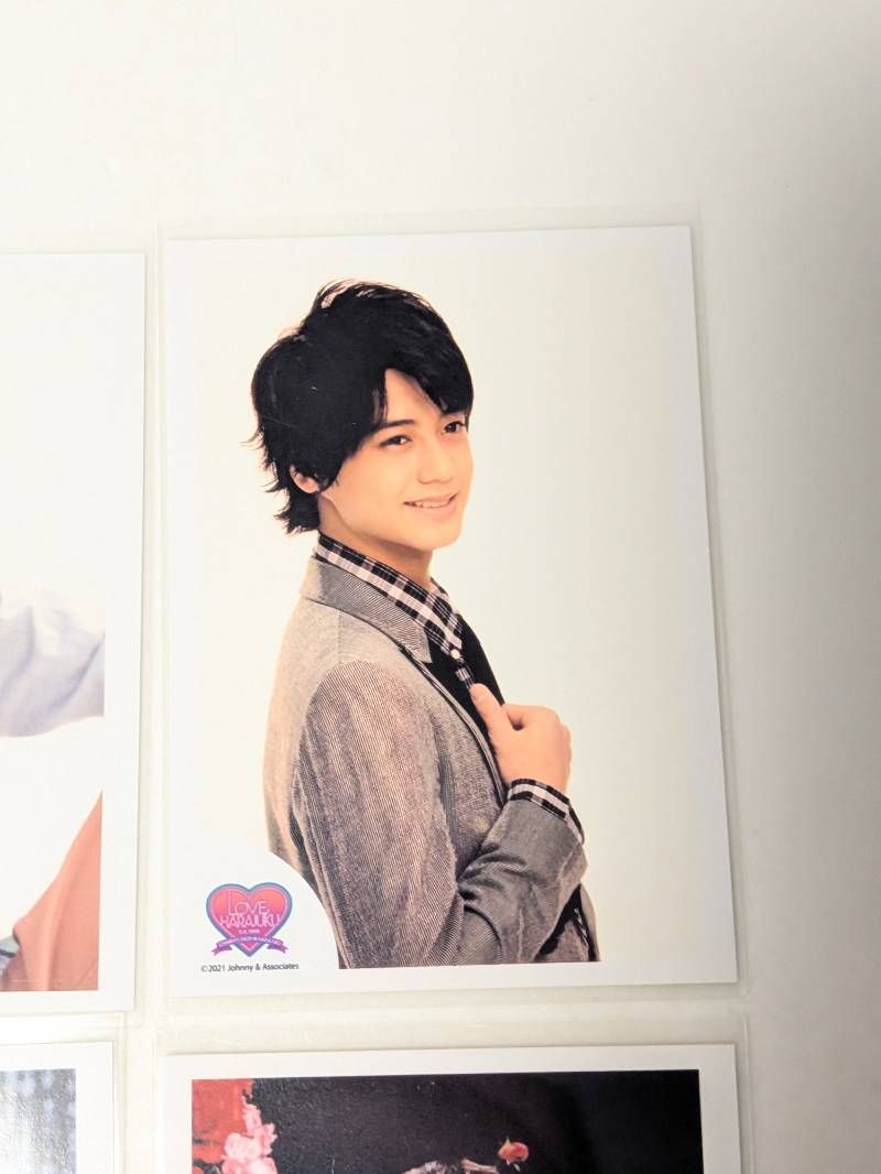 King＆Prince 髙橋海人 ミニフォトセット 写真4枚セット LOVE HARAJUKU