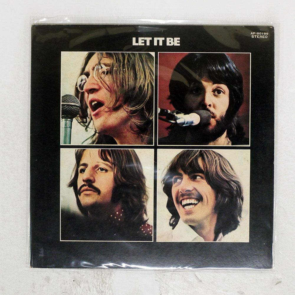 The Beatles / Let It Be UK盤LP Red Apple ビートルズ/LET IT BE UKオリジナル盤レコード 初回レッドアップル