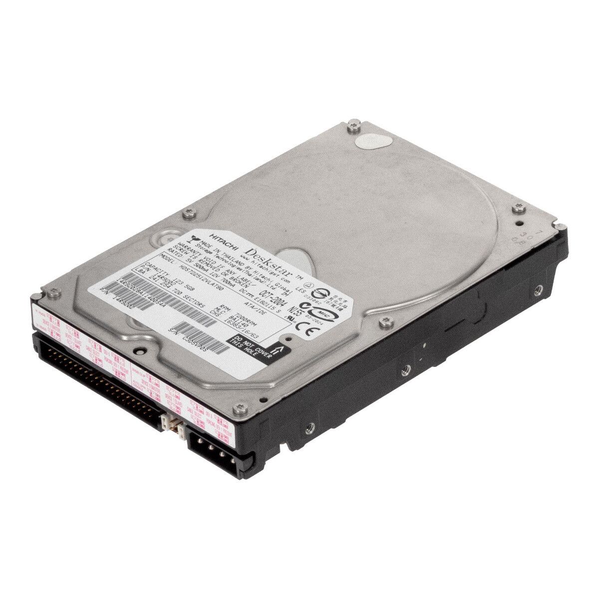 3年保証】Hard Drive Hitachi Deskstar 7K250 HDS722512VLAT80 123.5GB