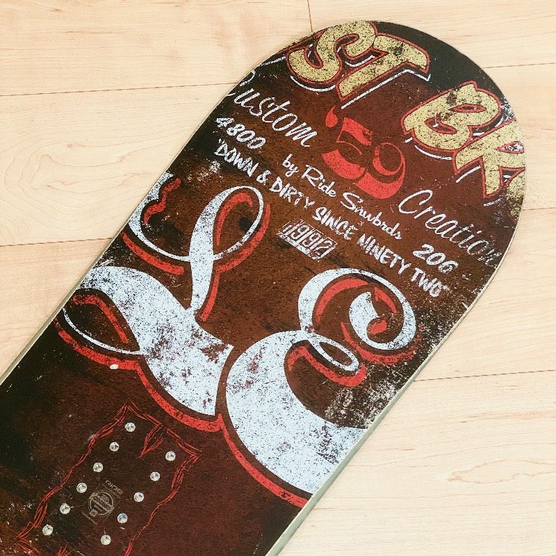 激 モデル ライド RIDE DH 2 LE スノーボード 159 cm LIMITED EDITION 板