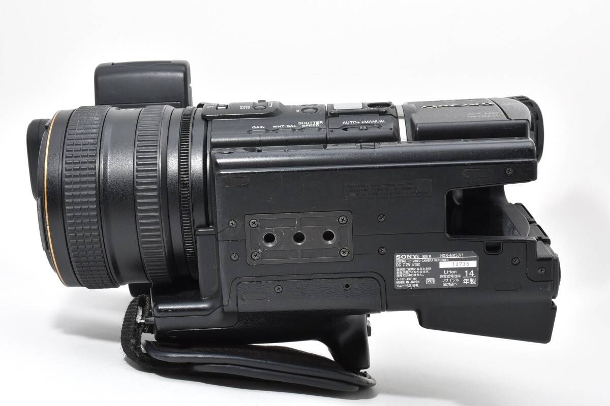 ☆動作OK☆ ソニー SONY HXR-NX5J デジタルビデオカメラ ☆ L30#7221
