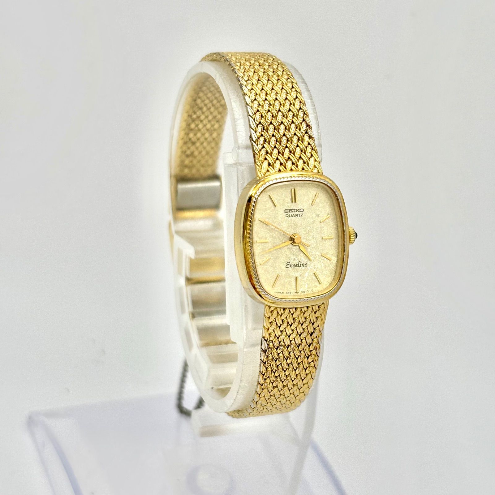 新品電池】SEIKO セイコー Exceline エクセリーヌ レディース 腕時計