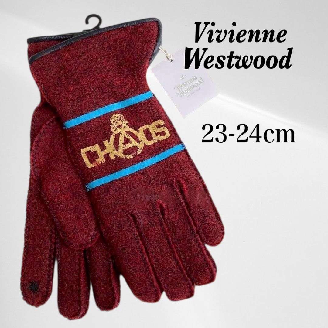 タグ付き・未使用品】 ヴィヴィアン ウエストウッド 手袋 ニット
