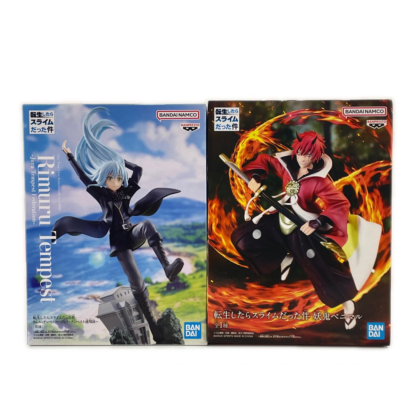 未使用 BANPRESTO 2点 まとめ売り 転生したらスライムだった件 -ジュラ