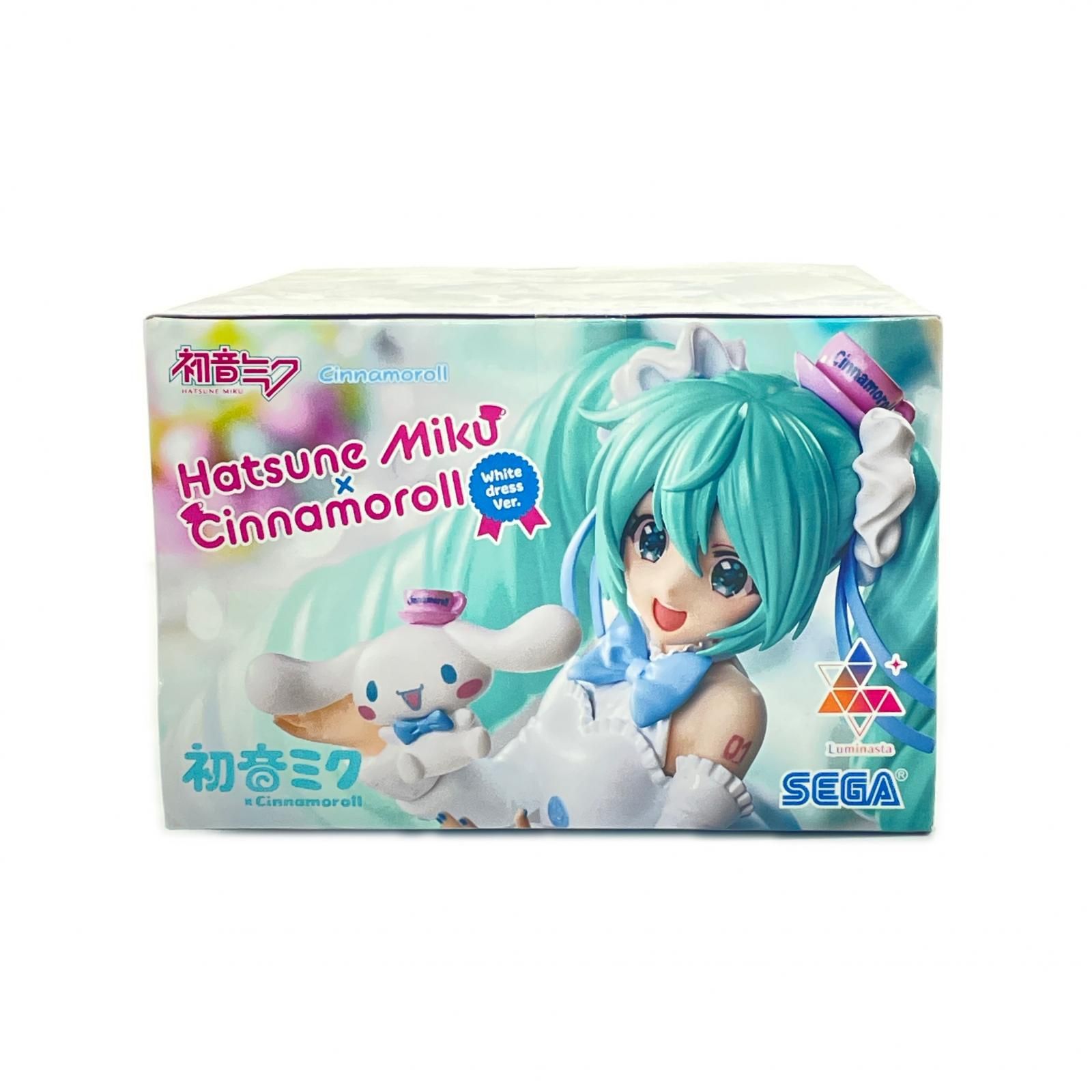 未使用 SEGA 2点 まとめ売り 初音ミク ×シナモロール ホワイトドレス