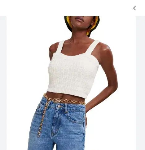 maje マージュ クロップド ビスチェ ニット トップス 2 サイズ