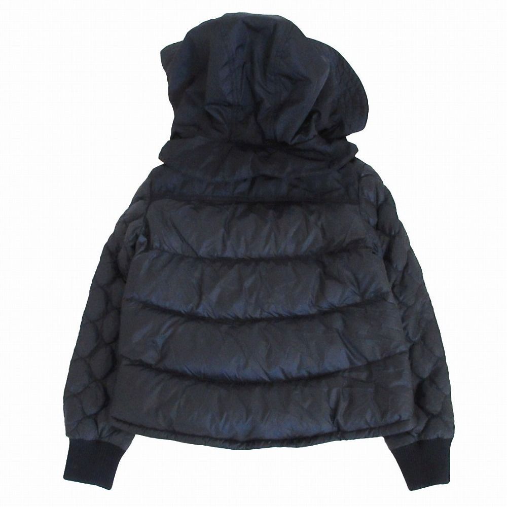 【未使用に近い♥】モンクレール　サイズ10anni 140cm 黒 MONCLER モンクレール ダウンジャケット ASU キッズ ナイロン ダウン