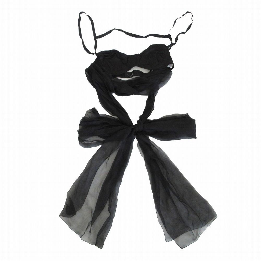 DOLCE GABBANA ドルチェアンドガッバーナ ヴィンテージ Y 2 K ビスチェ シルクリボン トップス L 427 6154 40 M レディース