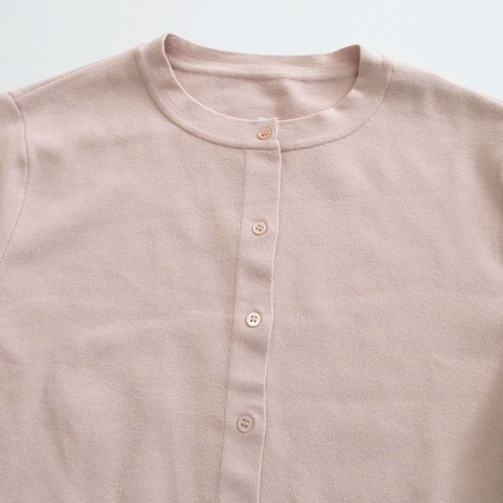 FOXEY フォクシー ショート丈 ニット カーディガン トップス 長袖 薄