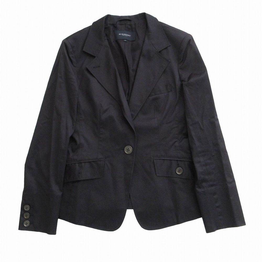 美品 バーバリーロンドン スカートスーツ 裏地シャドーノバチェック ストライプ BURBERRY LONDON バーバリーロンドン シャドーストライプ柄 スカート