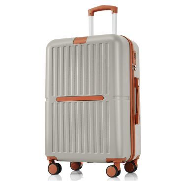 Aiyu Japan２点 12 17まで有効 スーツケース Lサイズ USBポート付き キャリーケース ストッパー付き カップホルダー付きフック式底足 7日 14日 大容量 超軽量 軽い おしゃれ かわいいダブルキャスター 大型 ファスナー