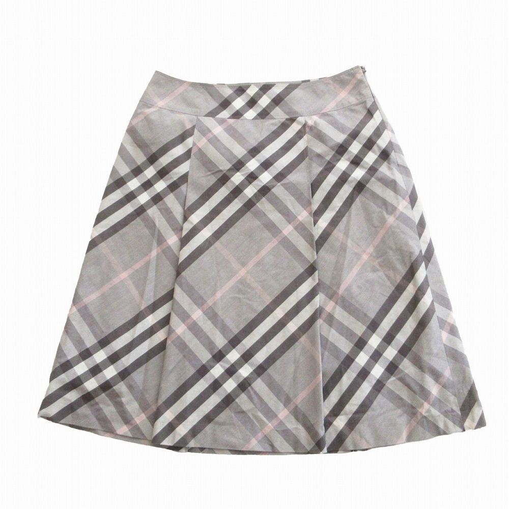 BURBERRY LONDON バーバリーロンドン ノバチェック柄 スカート
