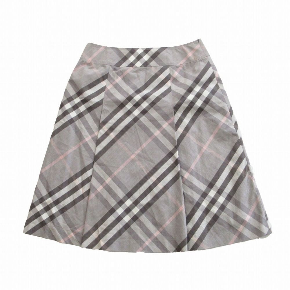 BURBERRY バーバリー スカート プリーツスカート 150㎝　グレー BURBERRY LONDON バーバリーロンドン ノバチェック柄 スカート