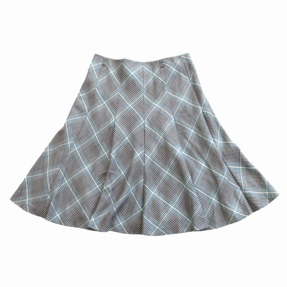 BURBERRY LONDON バーバリーロンドン 千鳥柄 チェック柄 スカート