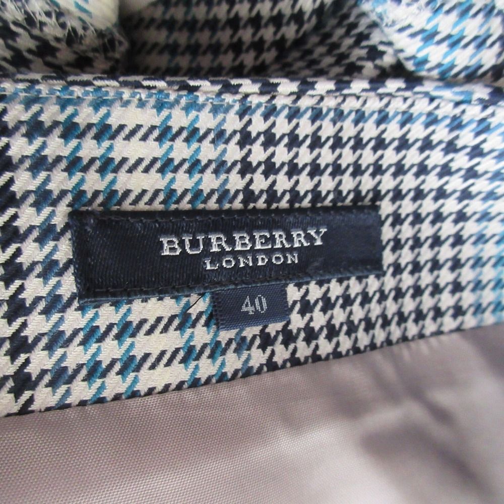 BURBERRY LONDON バーバリーロンドン 千鳥柄 チェック柄 スカート