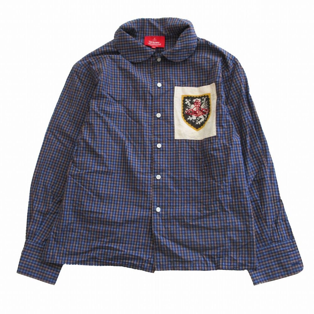 極美品 ヴィヴィアンウエストウッドレッドレーベル ボウタイシャツ オーブ総柄 2026年最新】Vivienne Westwood RED LABEL レディース 長袖 シャツ