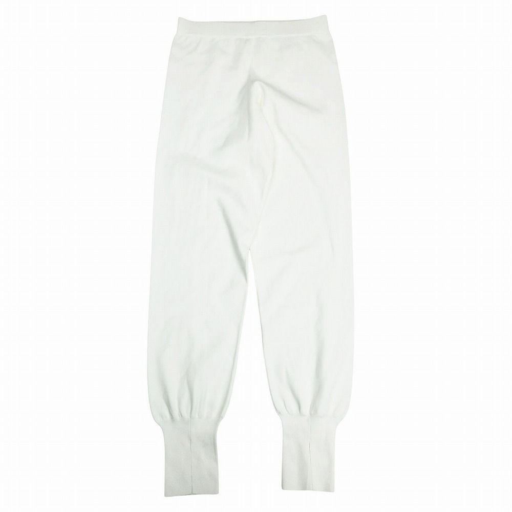 LE PHIL ル フィル ヴィスニットパンツ 534 3970901 ホワイト ジョガーパンツ ボトムス サイズ1 M レディース