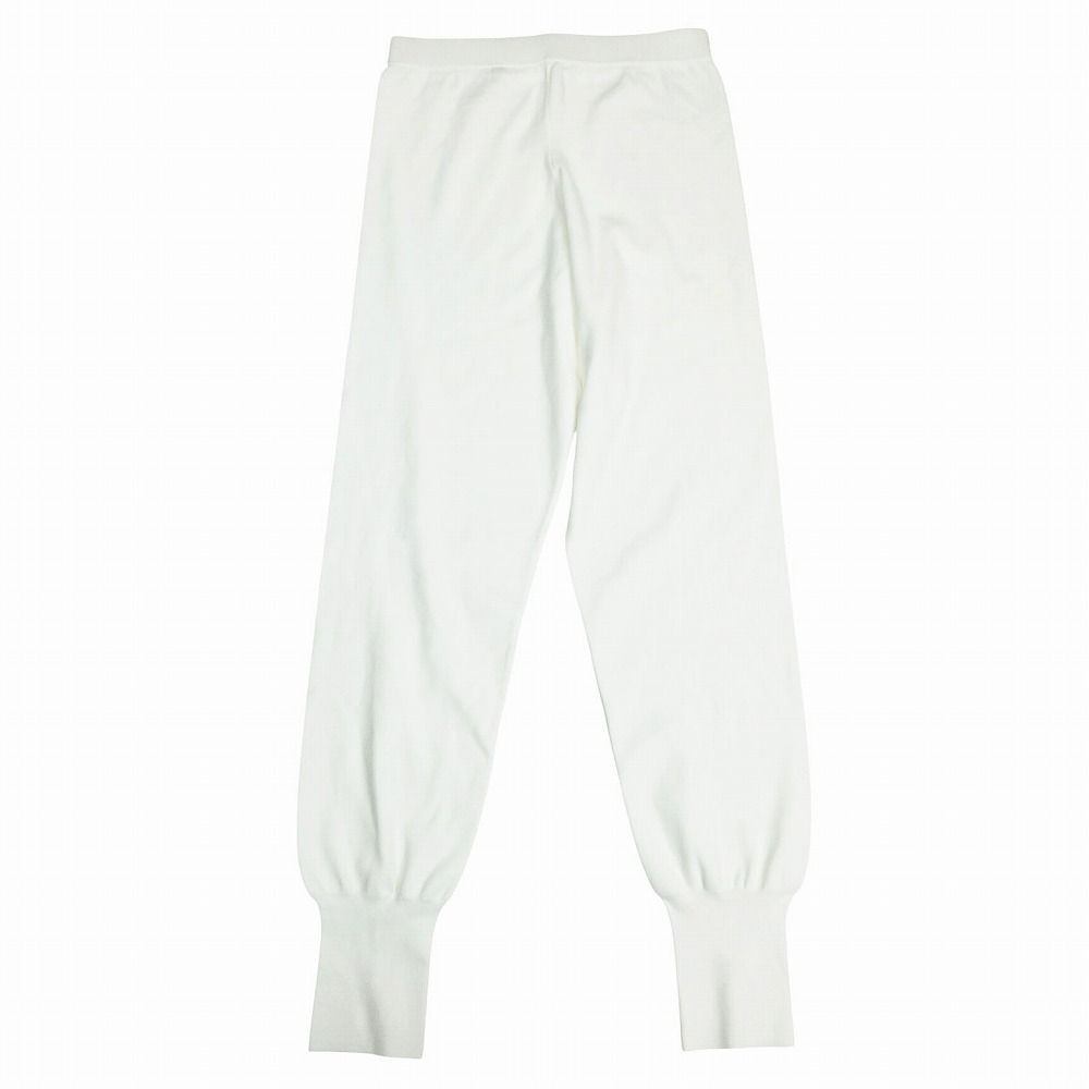 LE PHIL ル フィル ヴィスニットパンツ 534-3970901 ホワイト ジョガーパンツ ボトムス サイズ1 M レディース