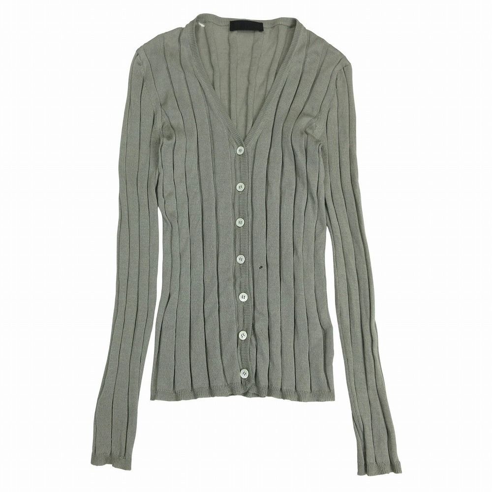 プラダ PRADA PRADA プラダ ウール×絹 長袖 カーディガン トップス