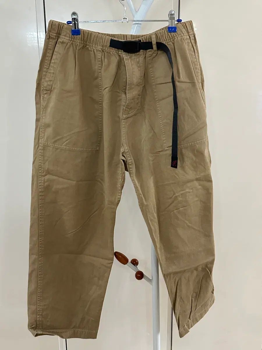 グラミチ ルーズ テーパード パンツ ブラウン XL