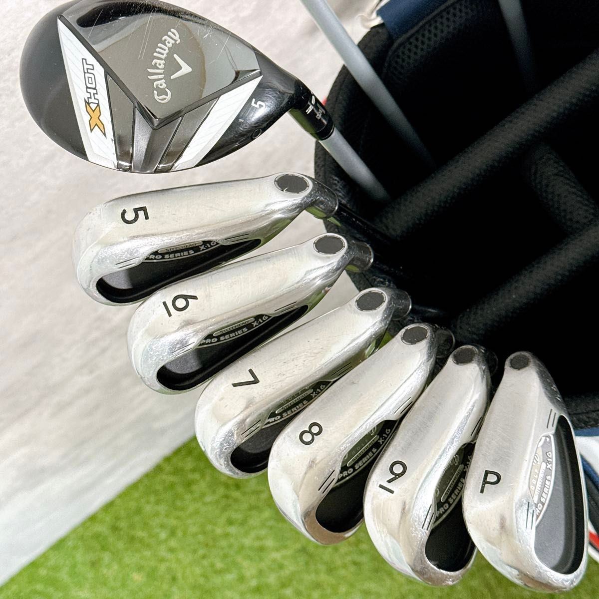 ゴルフクラブセット メンズ Callaway キャロウェイ XHOT X-HOT