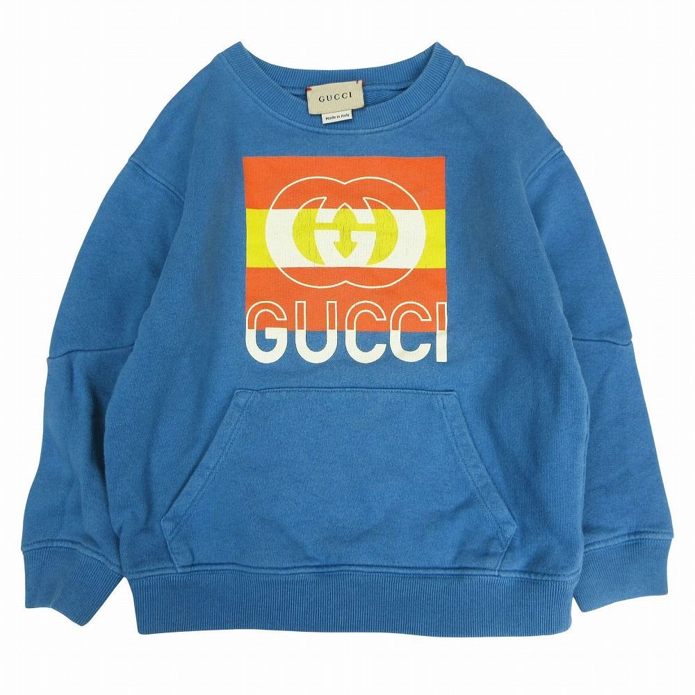 GUCCI トレーナー　スウェット　トップス　グッチ　キッズ グッチ キッズ〔チルドレンズ〕GUCCI ロゴ スウェットシャツ | GUCCI® JP