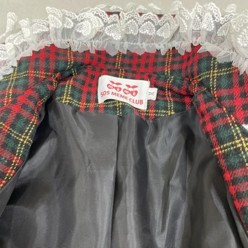  古着 SOS MEME CLUB blouse high-class sense of niche jacket セットアップ レディース M ISItems オールインワン レディース