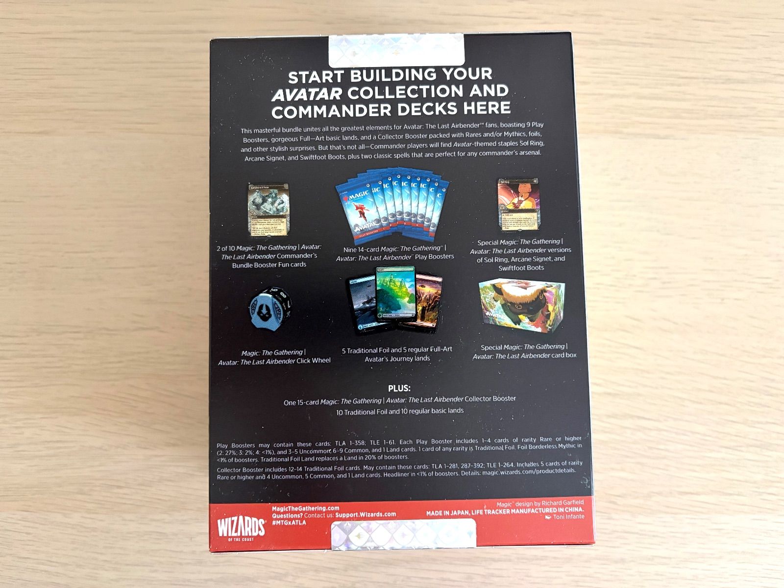 アバター 伝説の少年アン Commander s Bundle 英語版 MTG マジック ザ ギャザリング