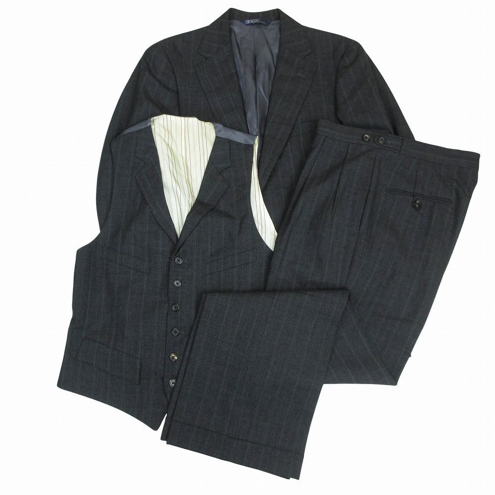 POLO RALPH LAUREN ポロラルフローレン ストライプ柄 3ピース スーツ