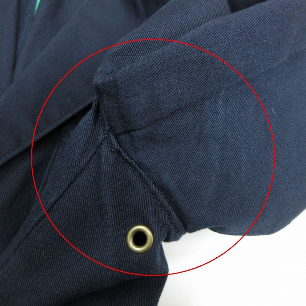 RALPH LAUREN ラルフローレン エンブレムロゴ 金ボタン ブレザー 紺