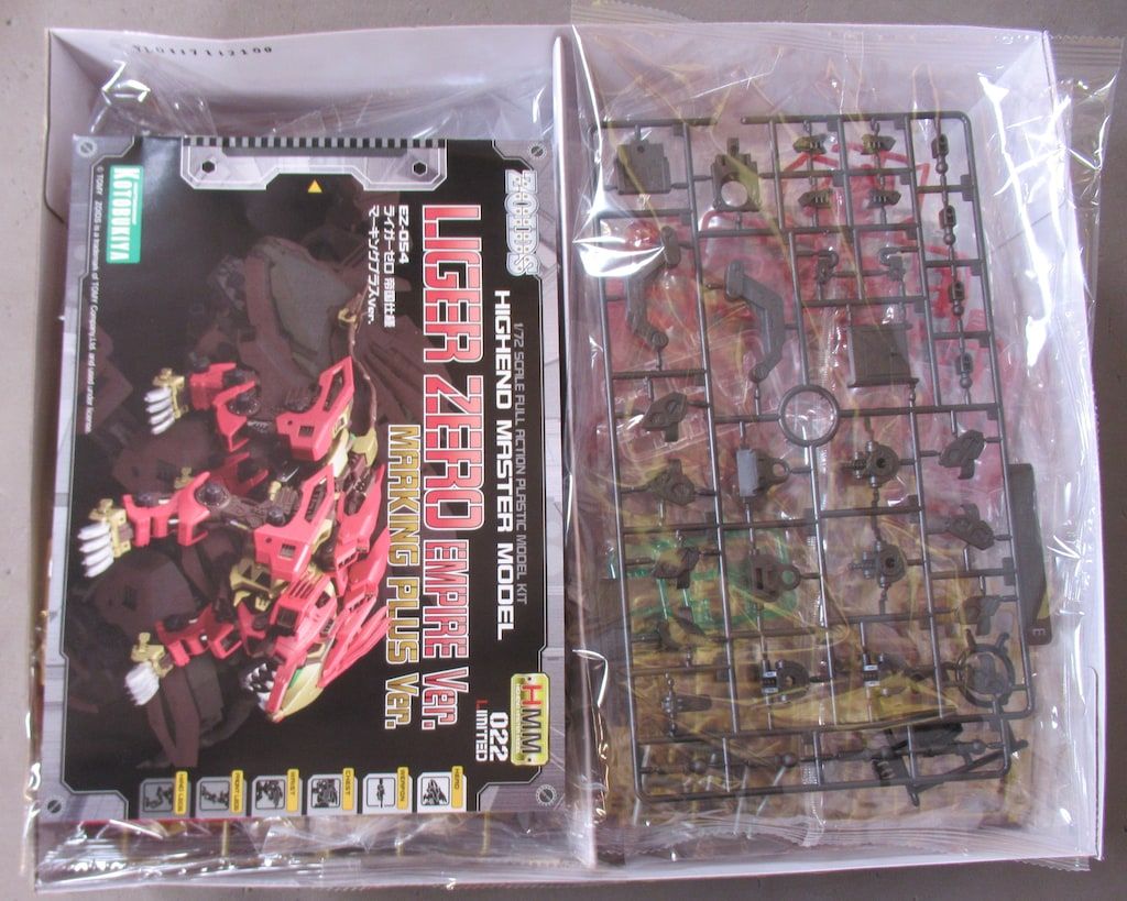 コトブキヤ 1/72 HMM ライガーゼロ 帝国仕様 マーキングプラスVer. 022