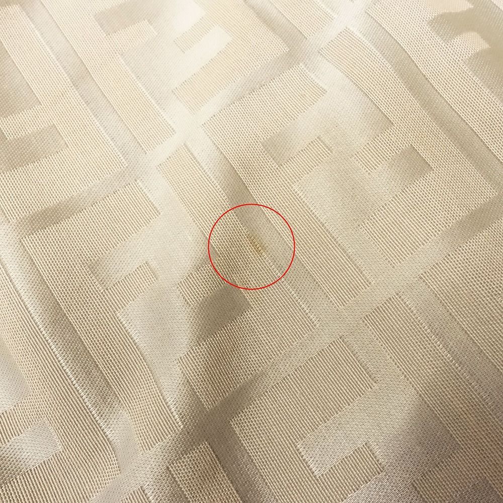 良品 Vintage OLD FENDI フェンディ ズッカ柄 スカート ひざ丈 サテン