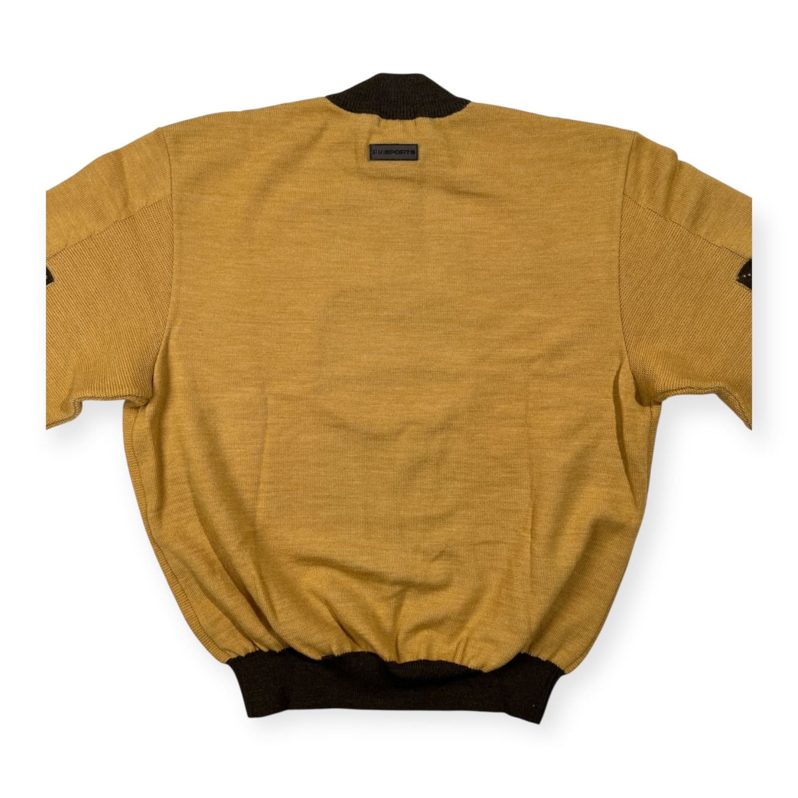 PIA SPORTS ピアスポーツ ハーフジップ デザイン ウールニットセーター