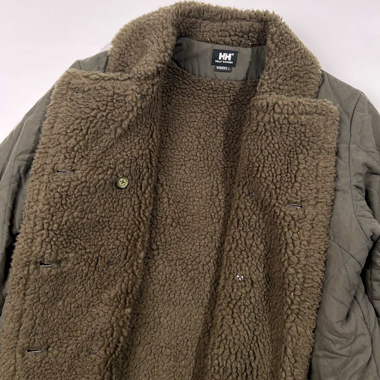 HELLY HANSEN ヘリーハンセン ボアキルティング モッズコート L HELLY HANSEN ヘリーハンセン ボアキルティング モッズコート L