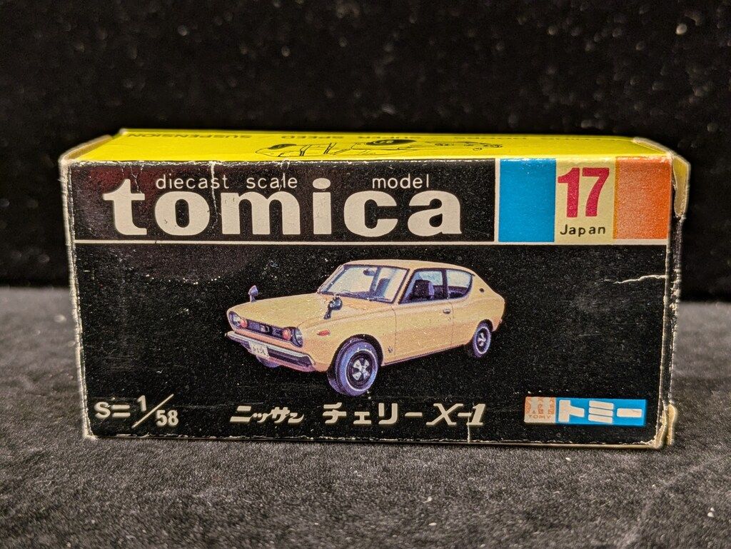 トミー トミカ黒箱 ニッサン チェリー X 1 オレンジ F 17 5