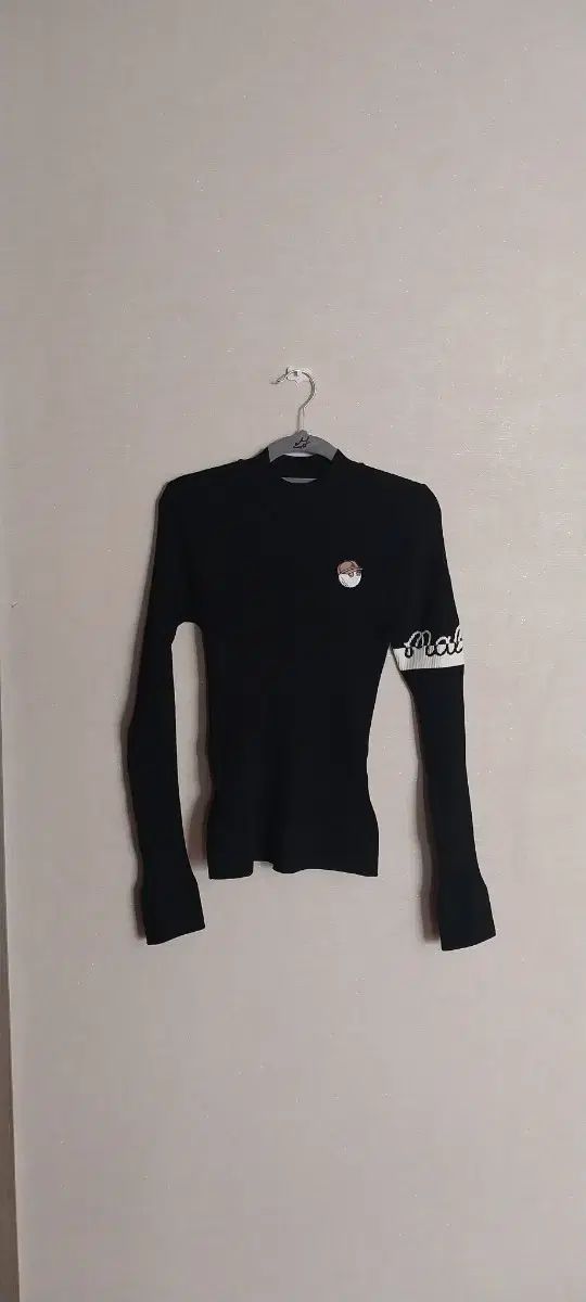マルボンゴルフ ブラック ニット 人気 長袖 Tシャツ