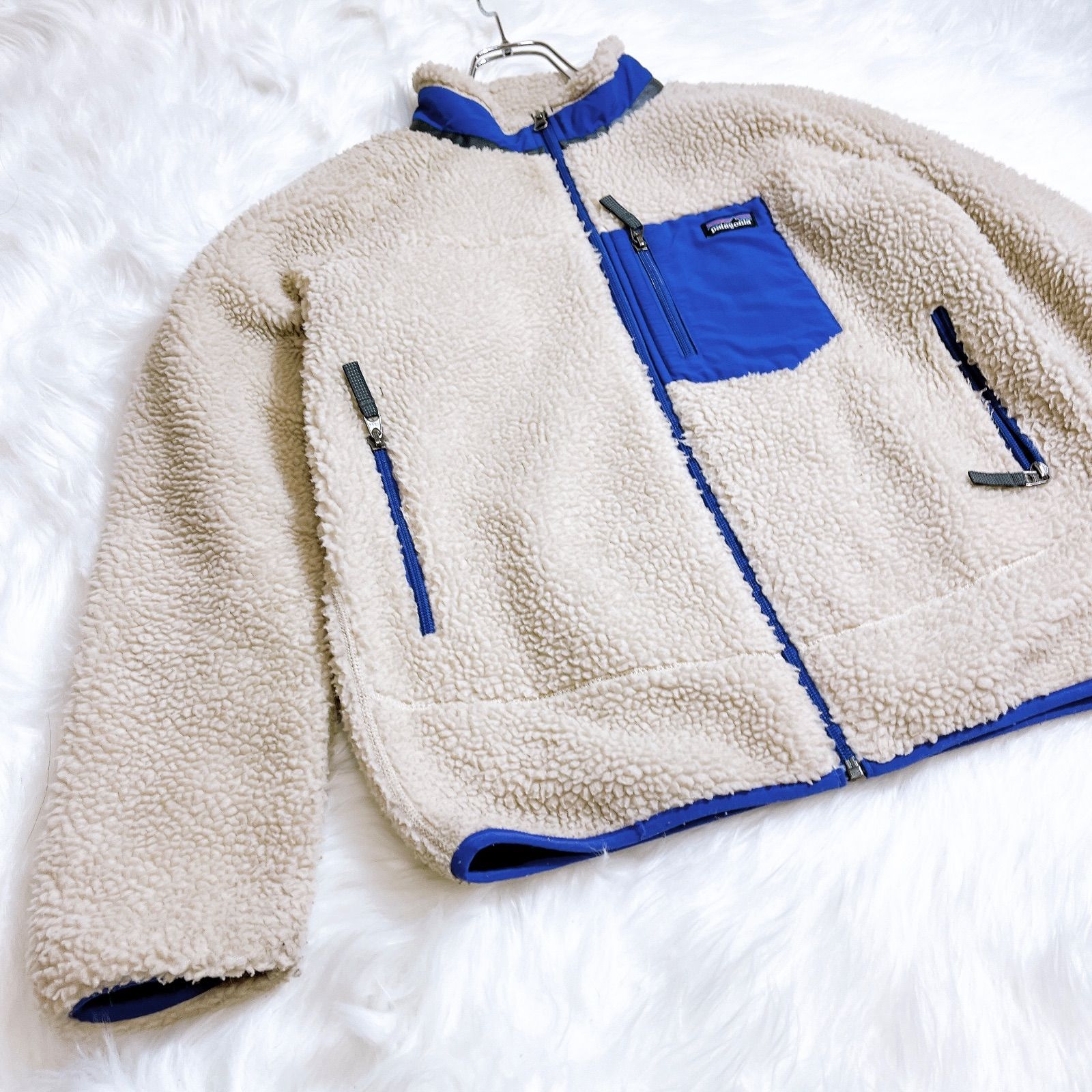 希少カラー】 販売済み patagonia フリースジャケット キッズXXL