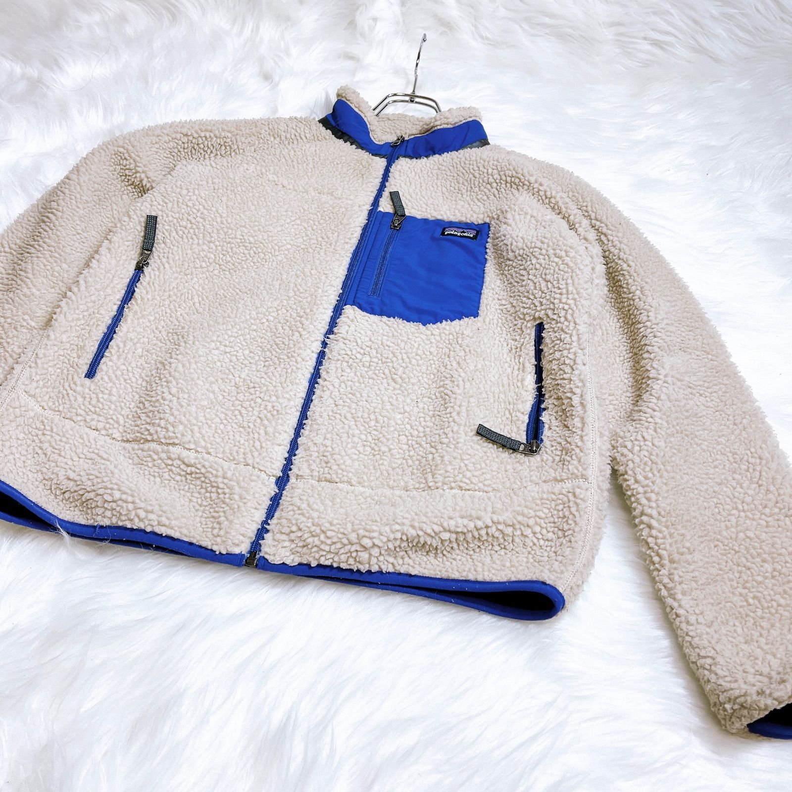 希少カラー】 販売済み patagonia フリースジャケット キッズXXL