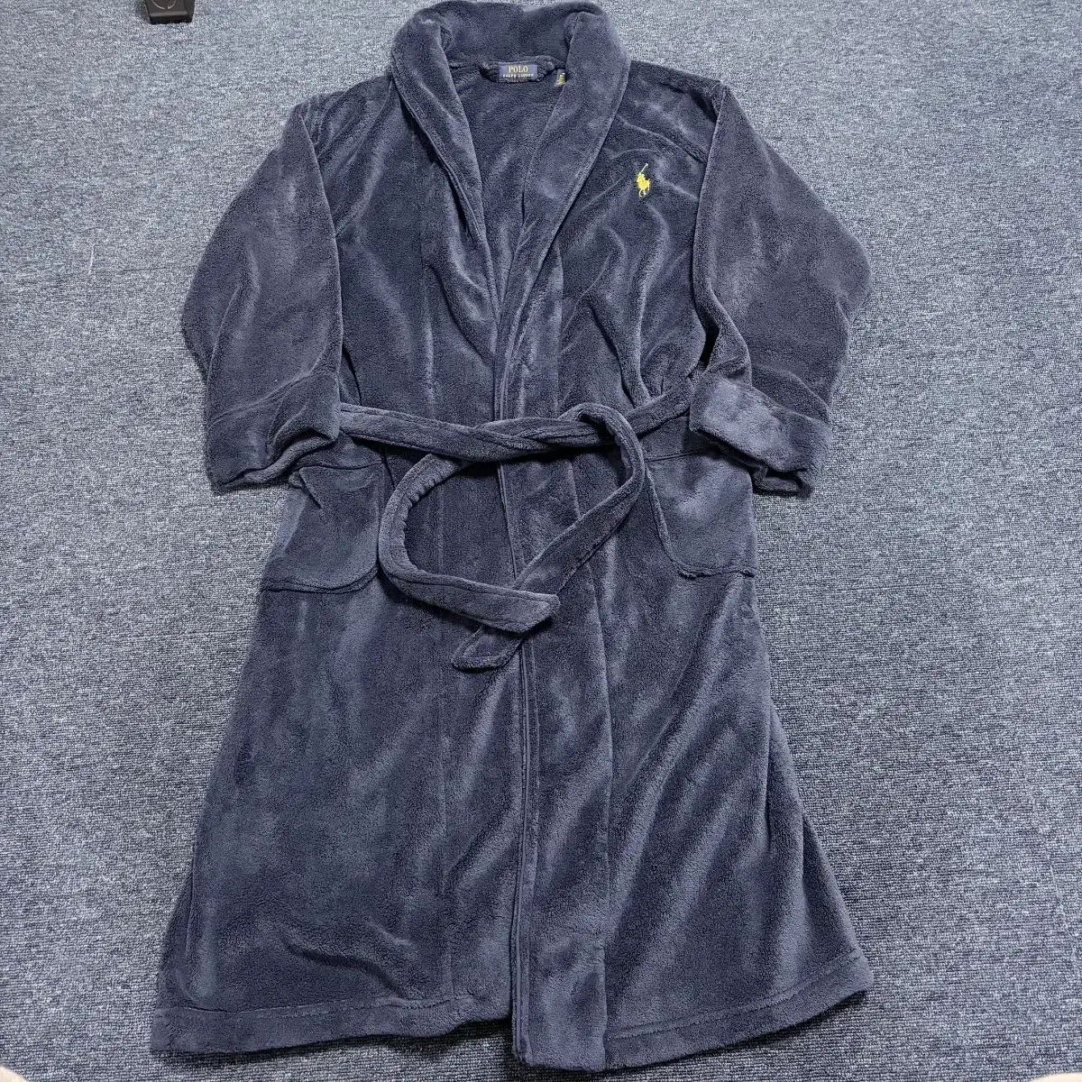 ポロ ラルフローレン コットン フレンチテリー ショール ローブ ガウン